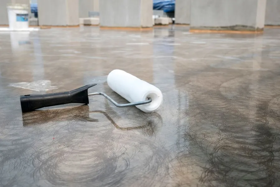 Epoxy flooring installed by Next Level Flooring on the Mid North Coast
